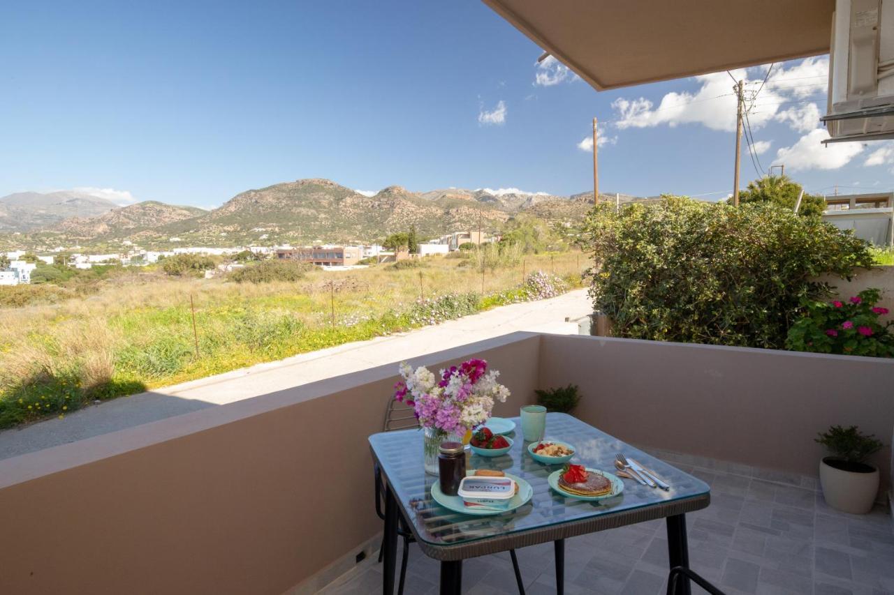 Studio Athena With Panoramic View Of Makrygialos Apartment Pilalímata Exterior foto