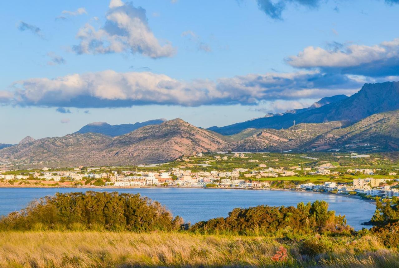 Studio Athena With Panoramic View Of Makrygialos Apartment Pilalímata Exterior foto