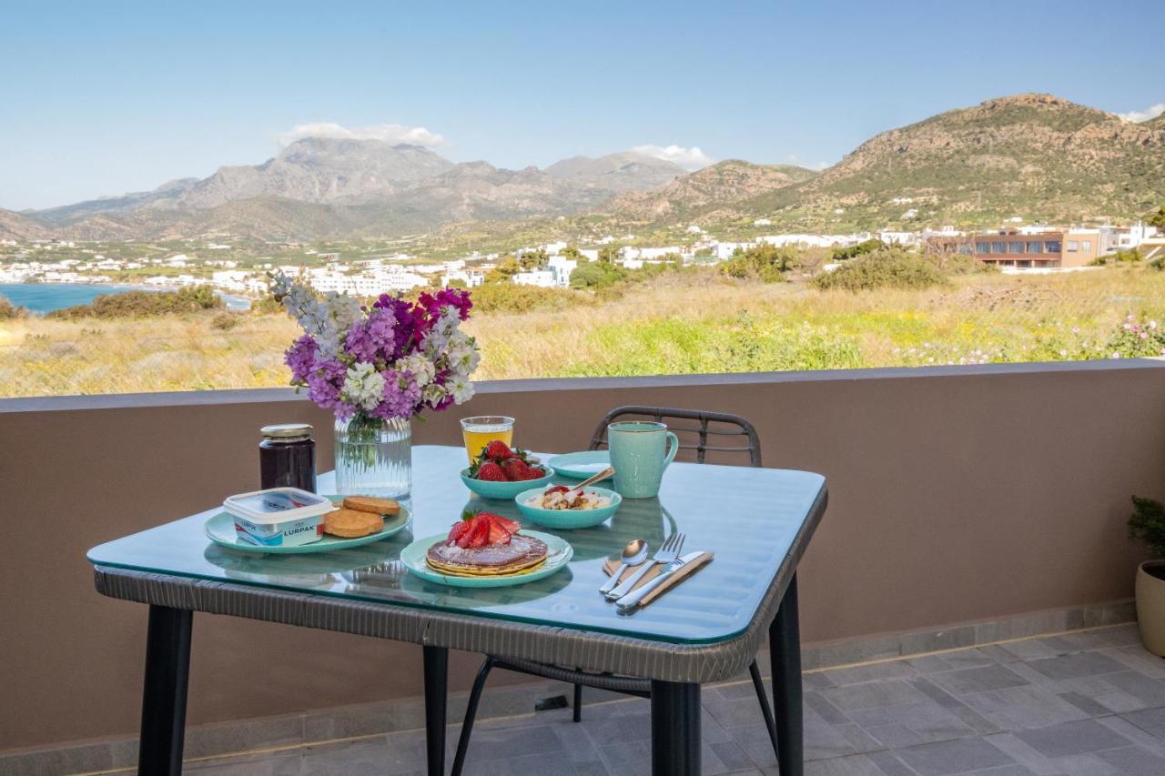 Studio Athena With Panoramic View Of Makrygialos Apartment Pilalímata Exterior foto